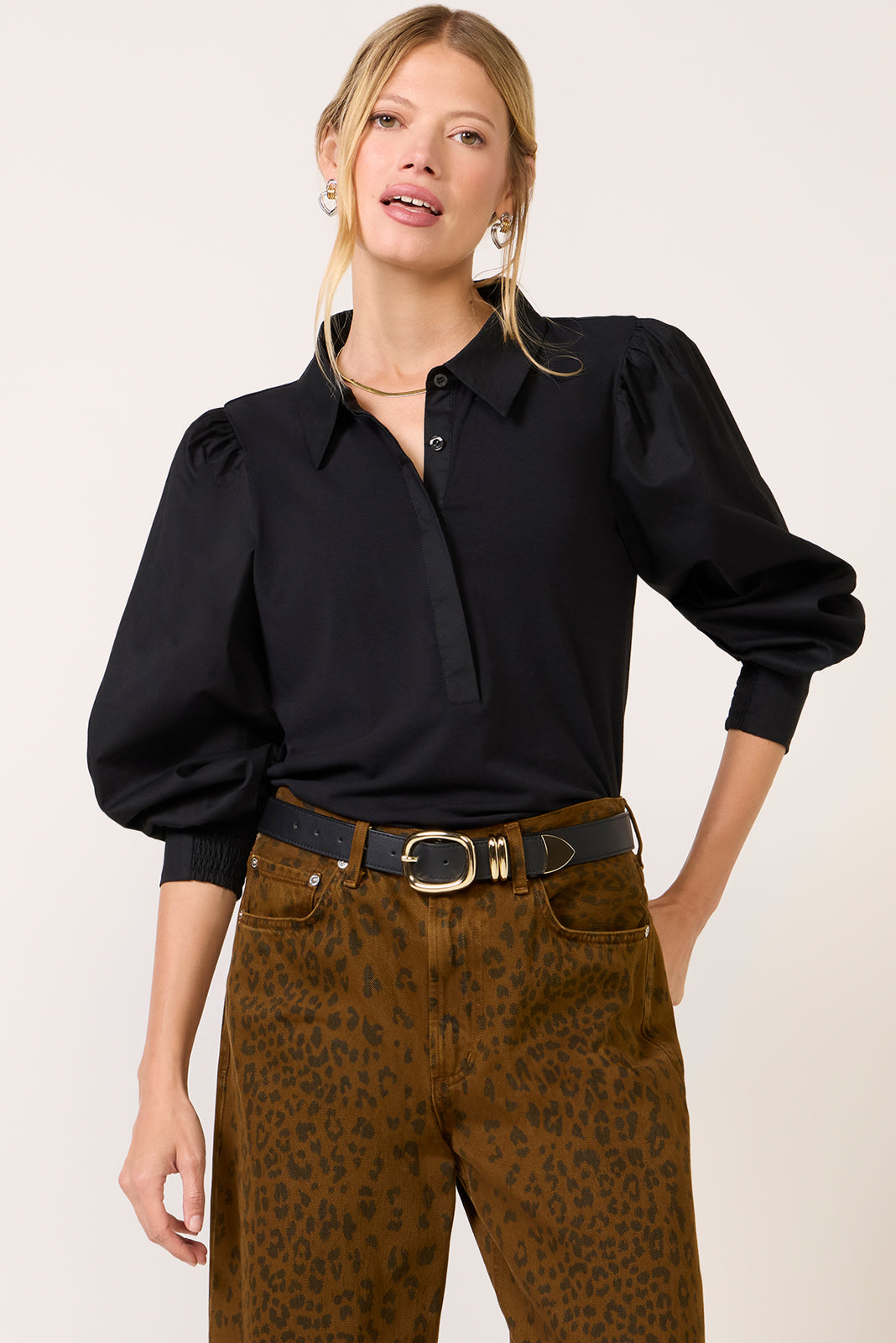 Nelly Mixed Media Top