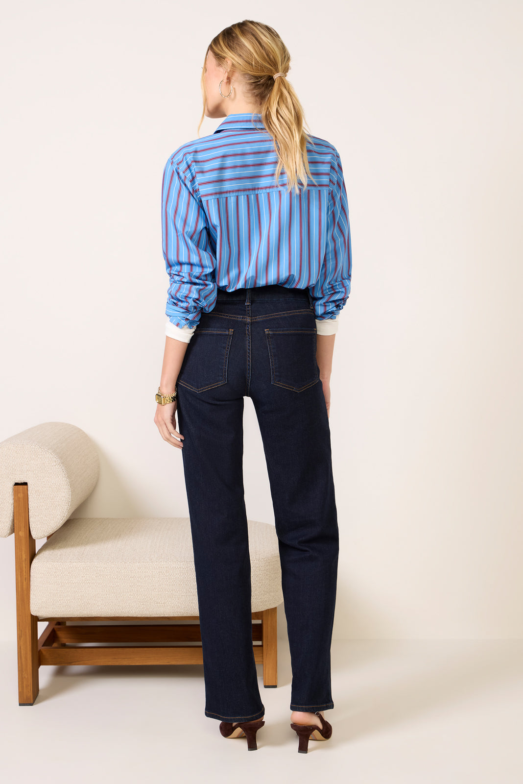 Charlotte Wide Leg w Patch Pockets Jean