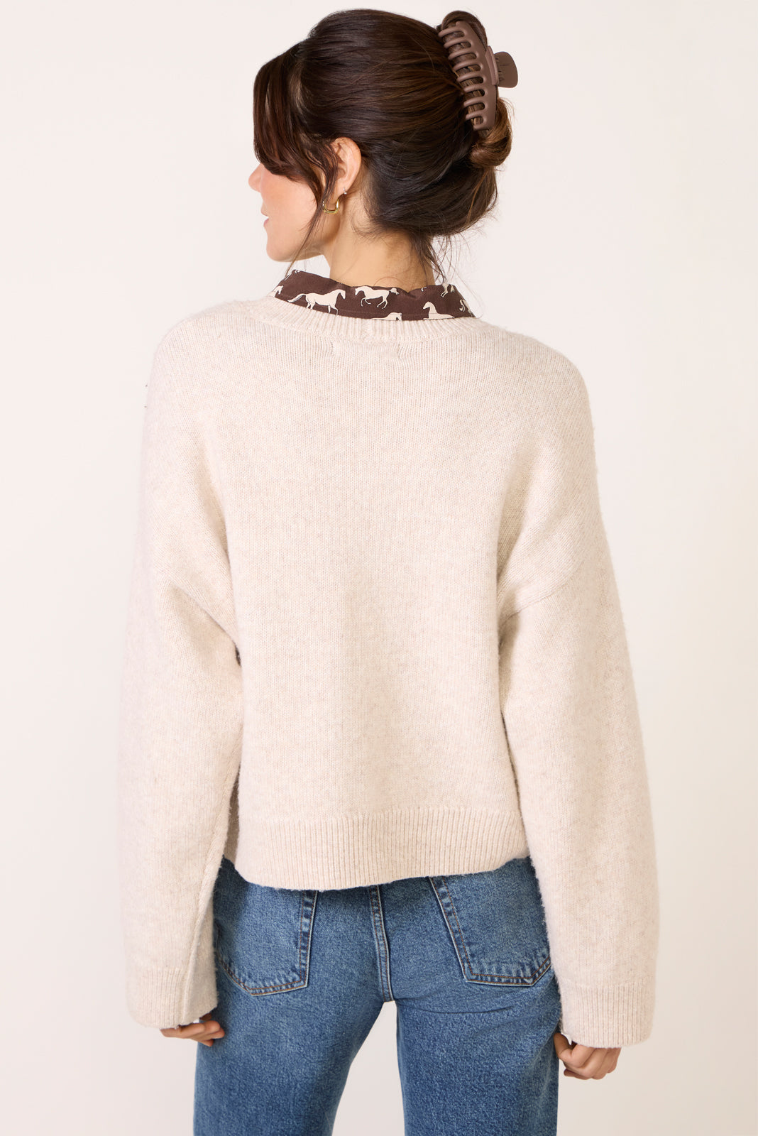 One Pocket Crew Sweater