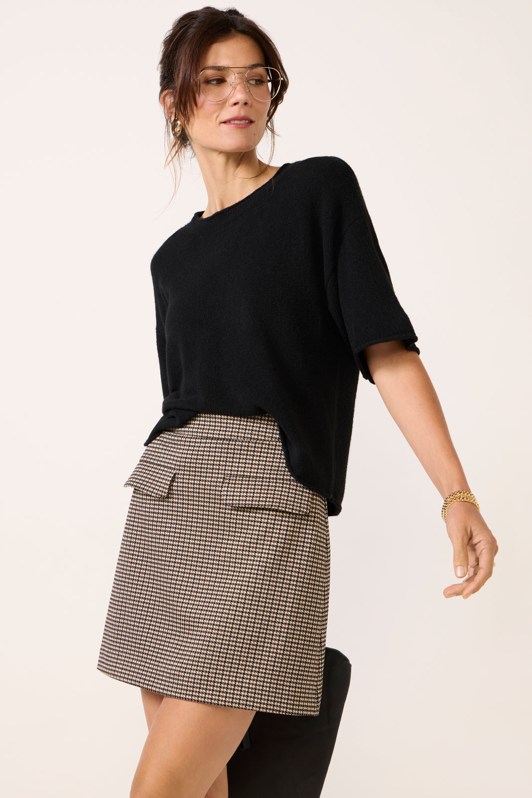 Lily Drop Shoulder Sweater Tee