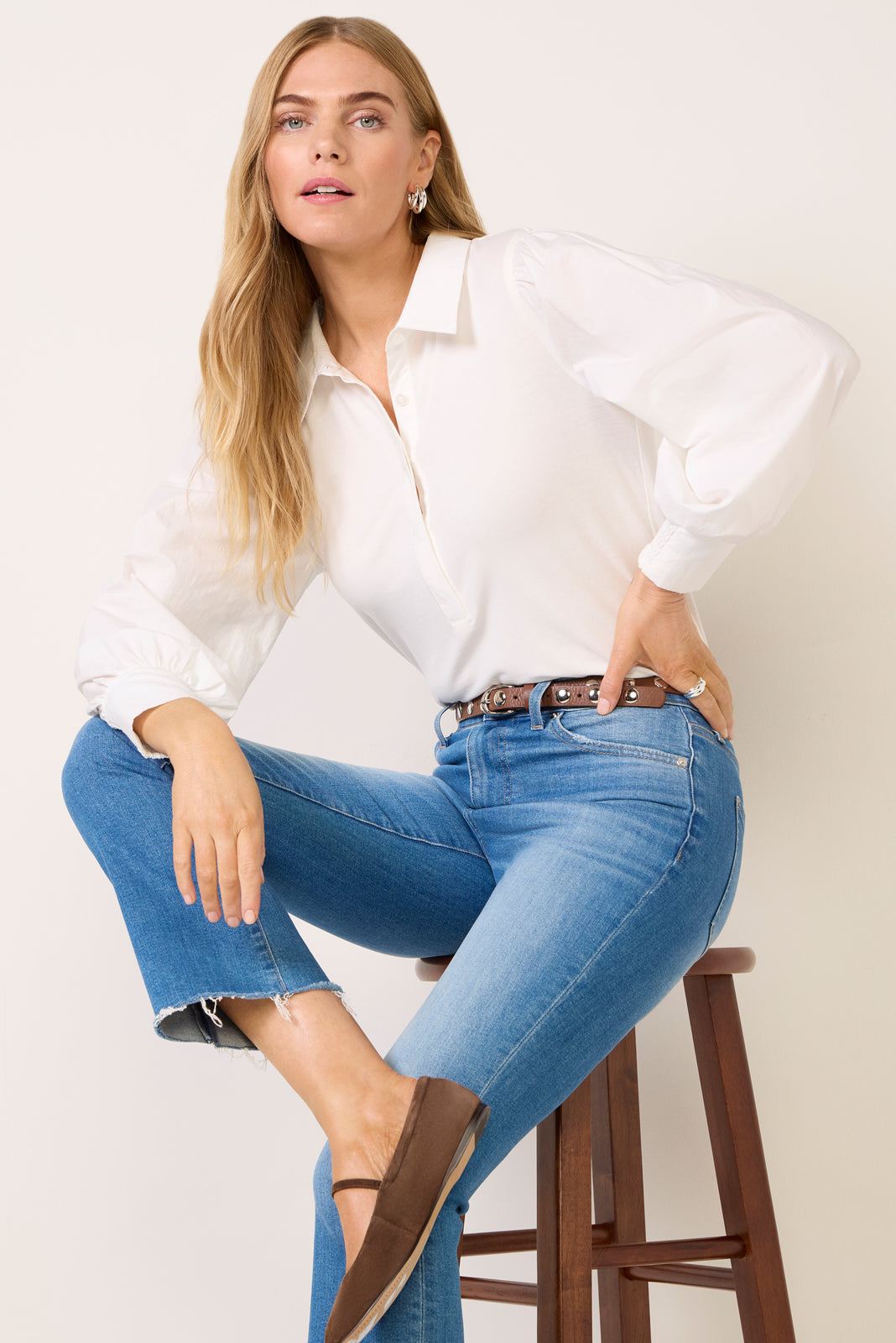 Nelly Mixed Media Top