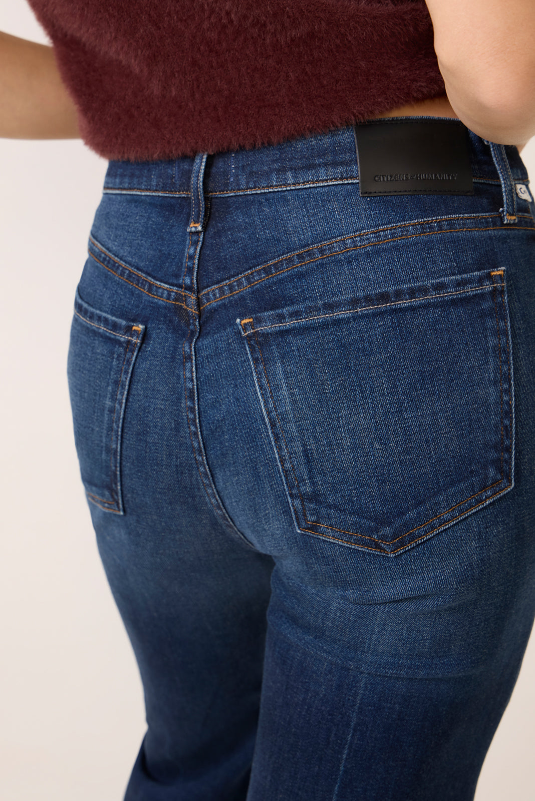 Kimberly Patch Pocket Bootcut Jean