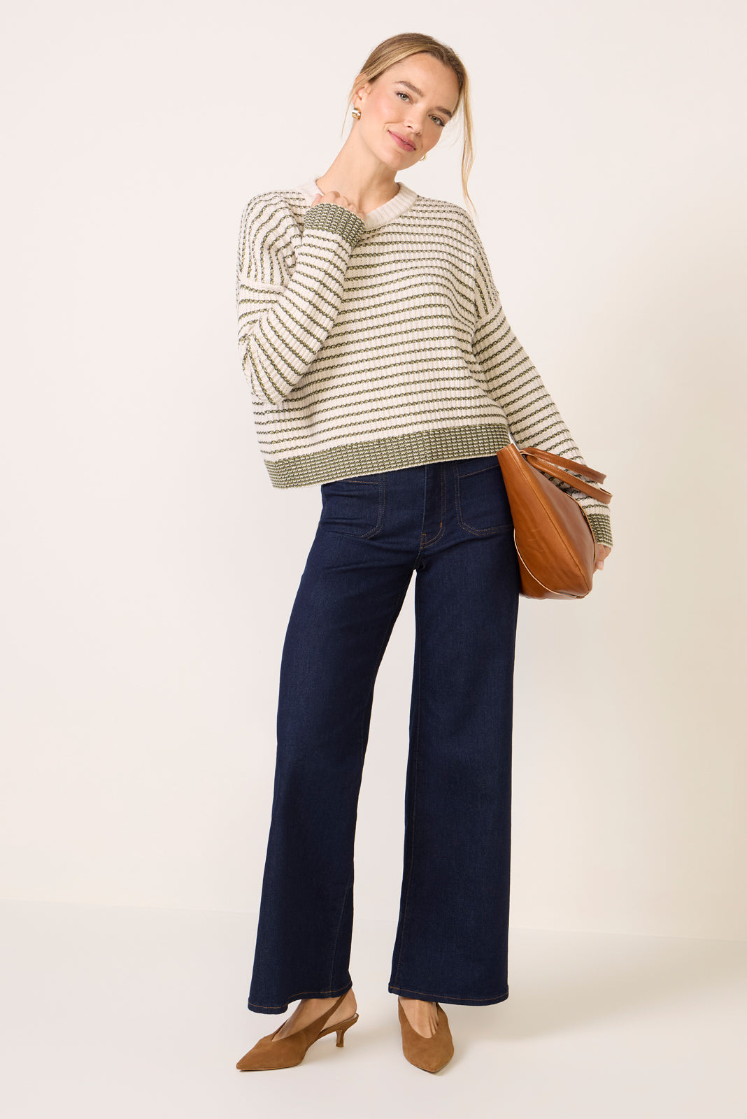 Slim Palazzo Modernist Pocket