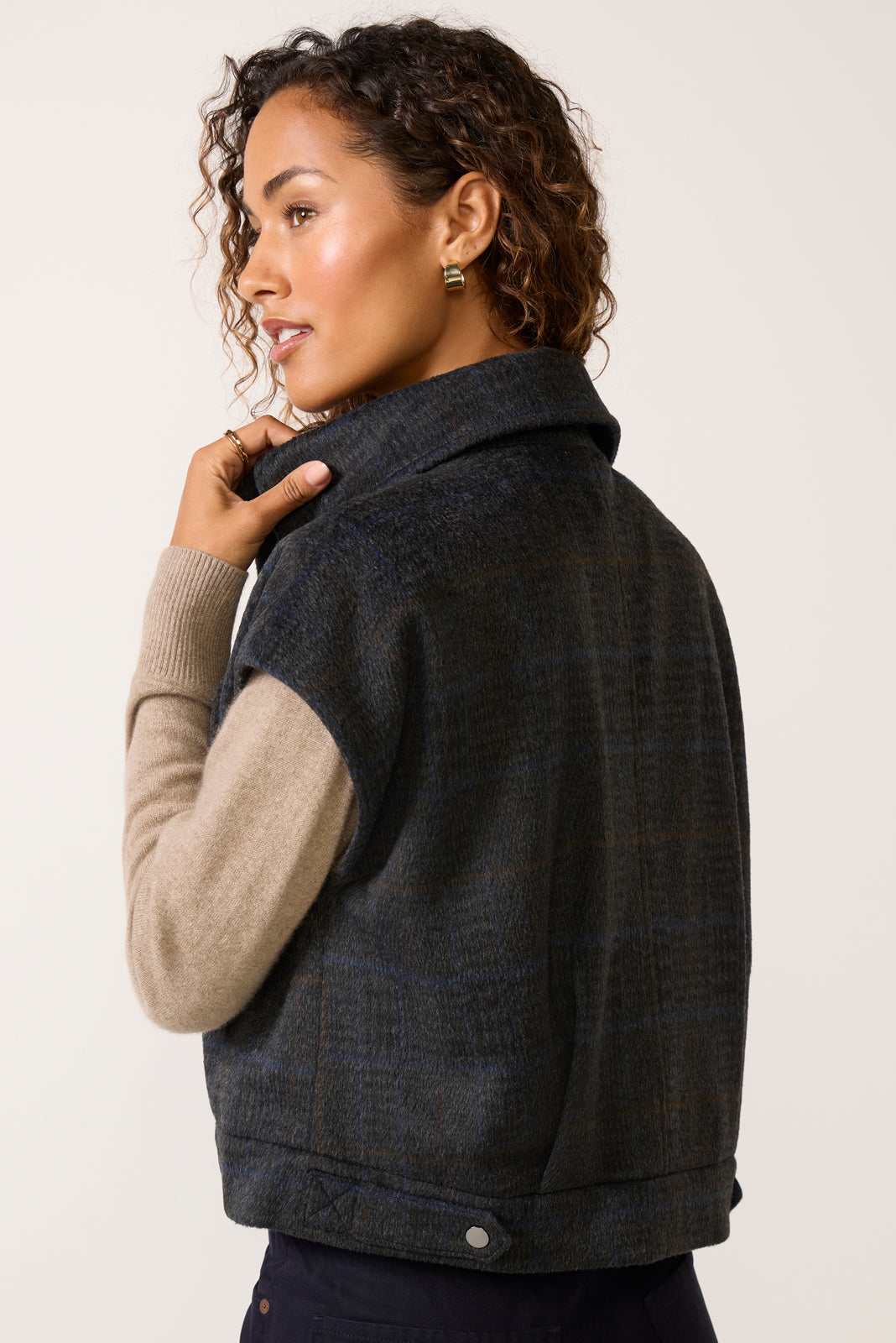 Xena Plaid Vest