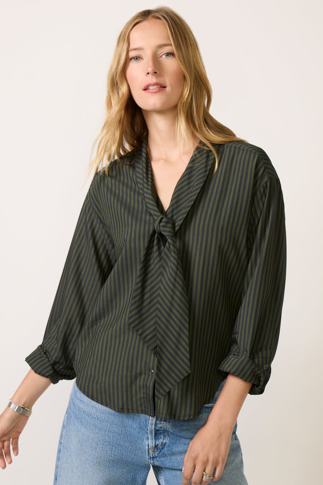 Trina Tie Neck Shirt