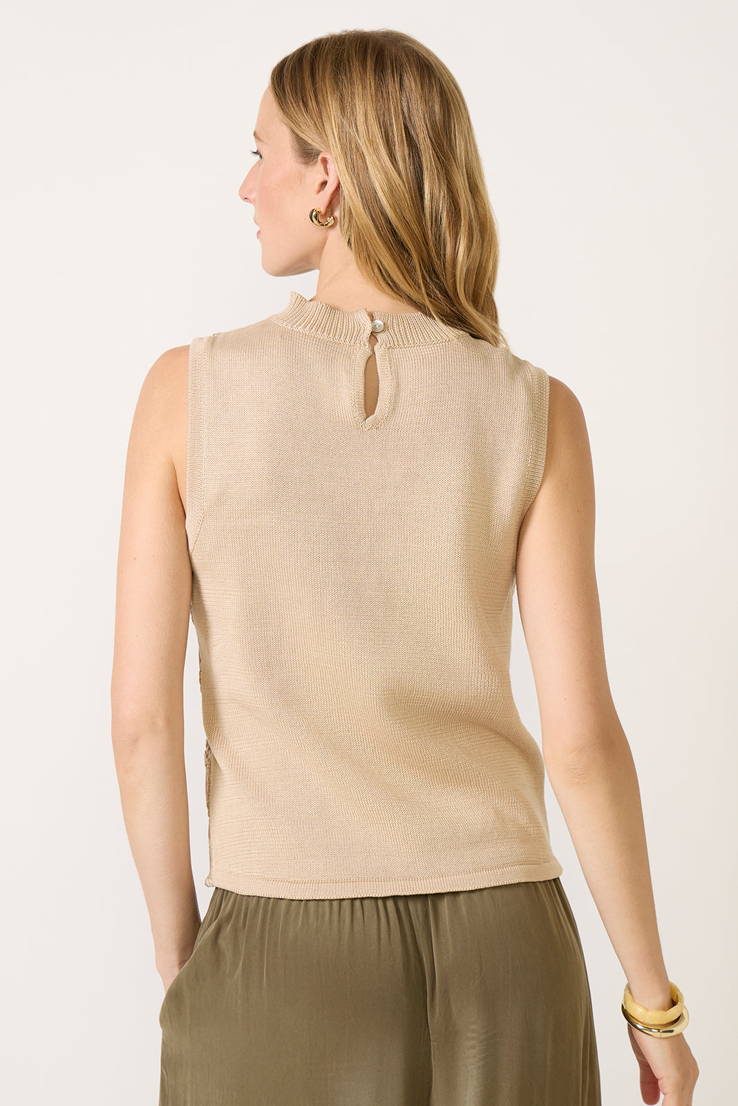 Mora Faux Suede Top