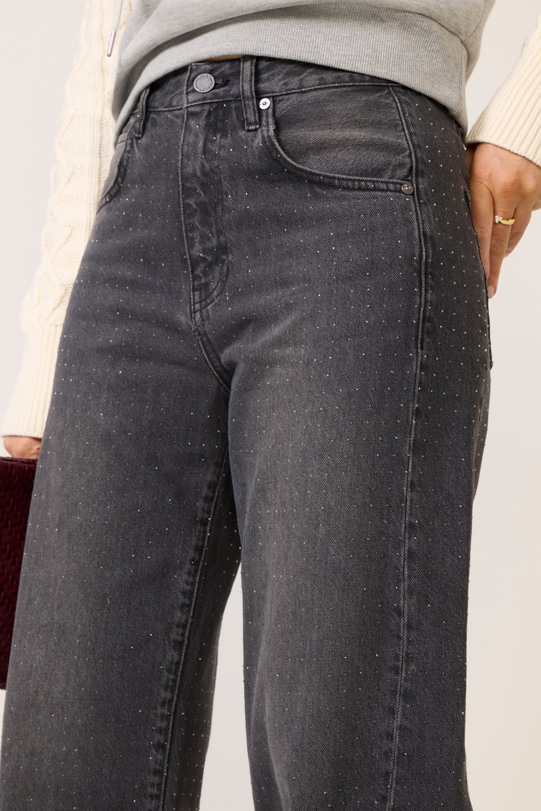 Hattie Sparkle Barrel Jean