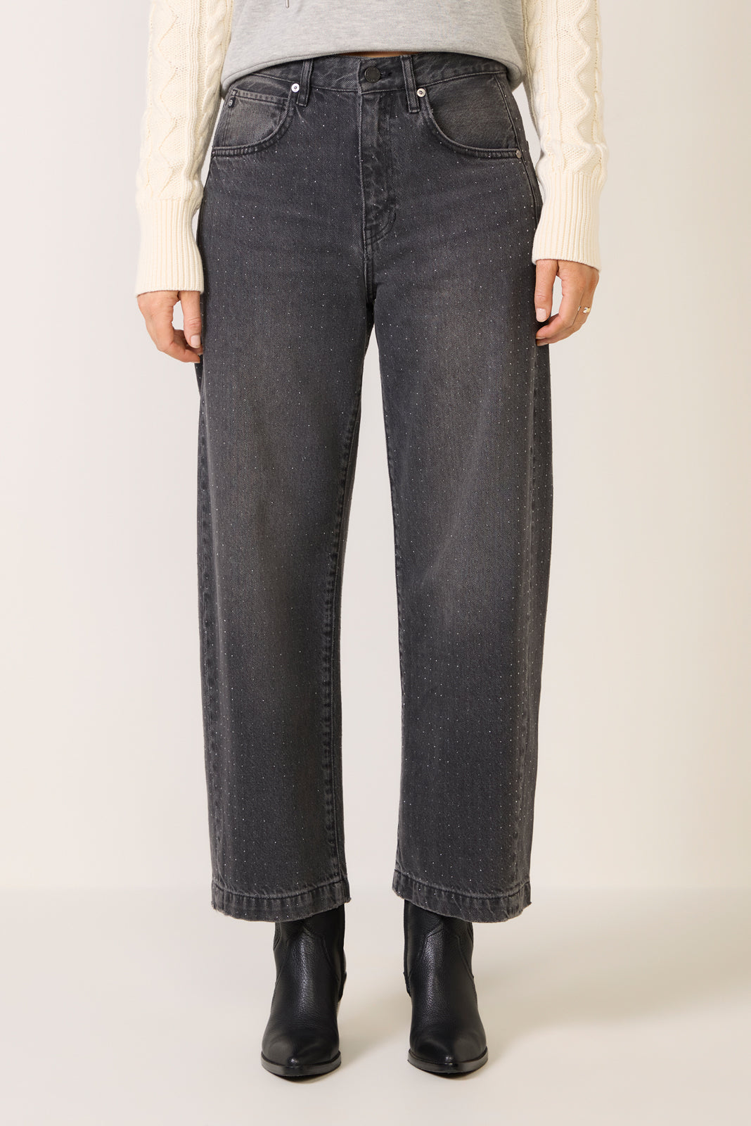 Hattie Sparkle Barrel Jean