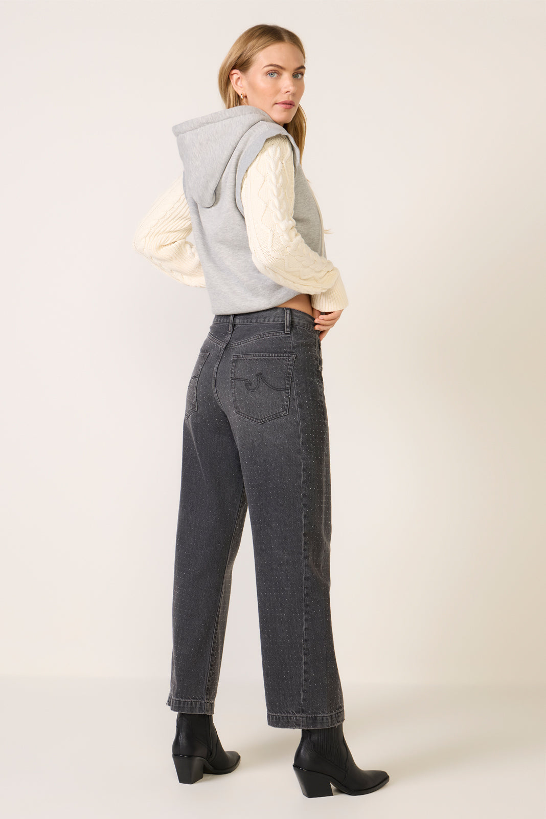 Hattie Sparkle Barrel Jean