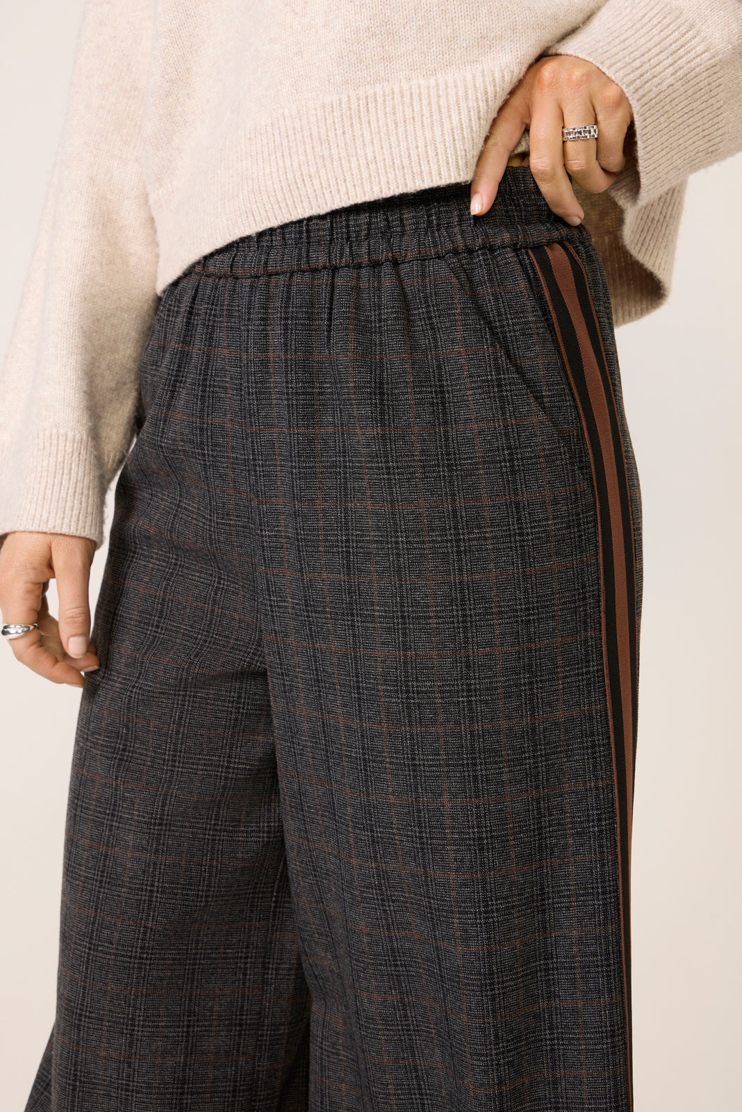 Plaid Tala Track Pant