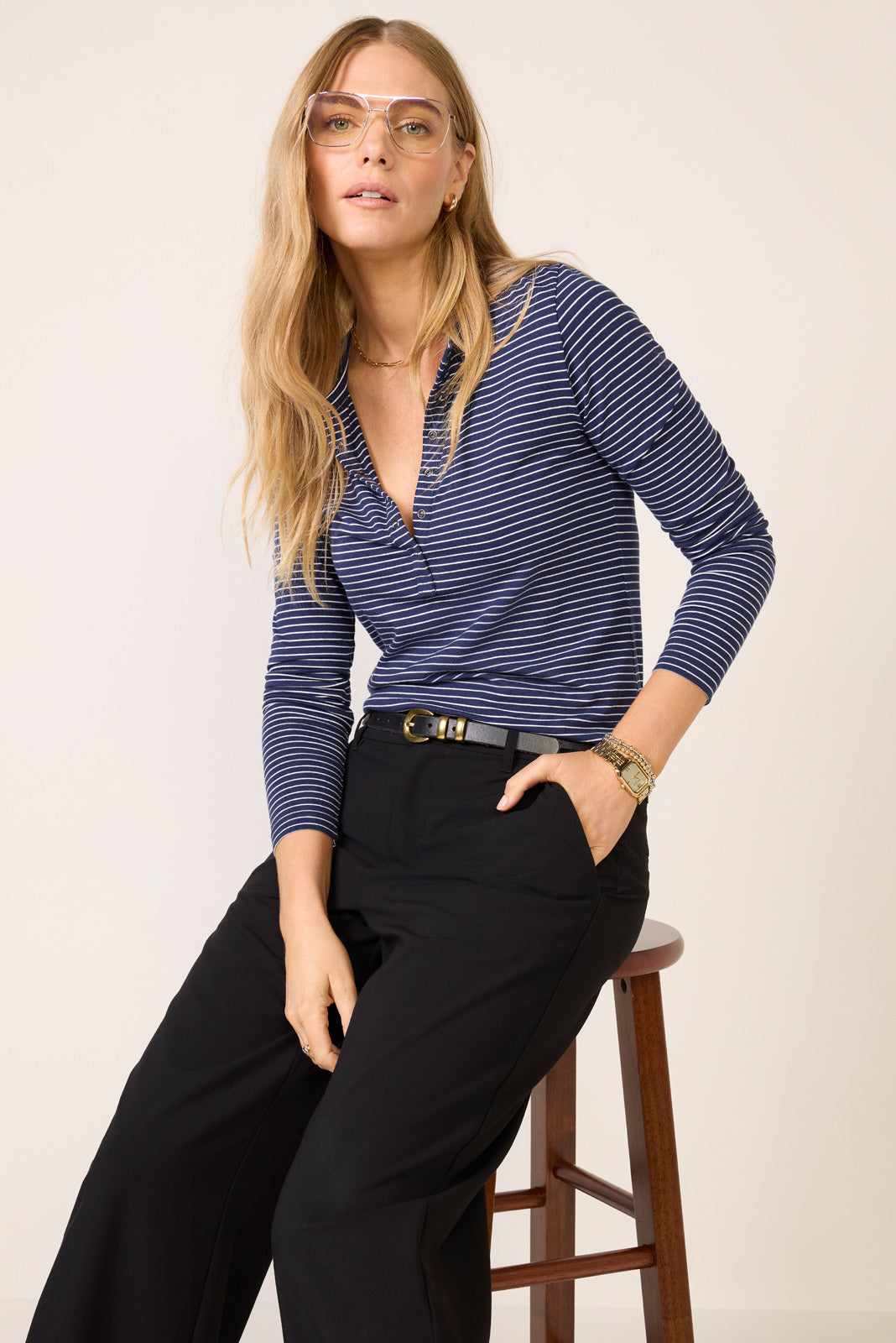 Peyton Henley Long Sleeve Top