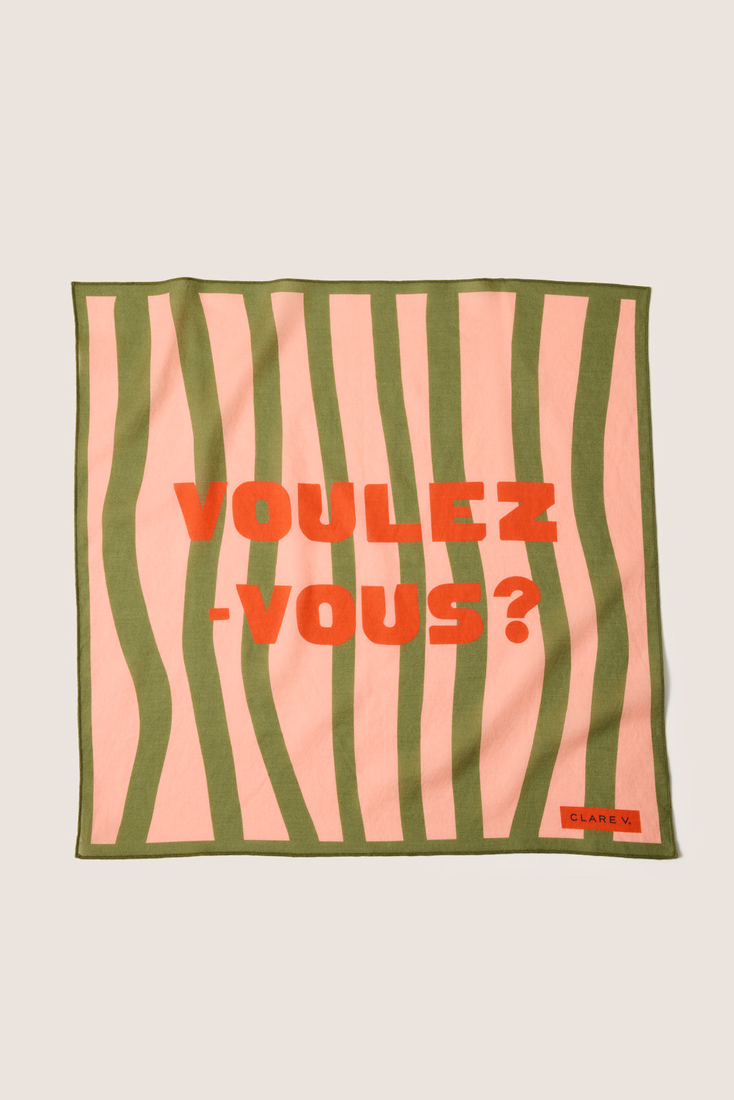 Zebra Voulez Vou Bandana