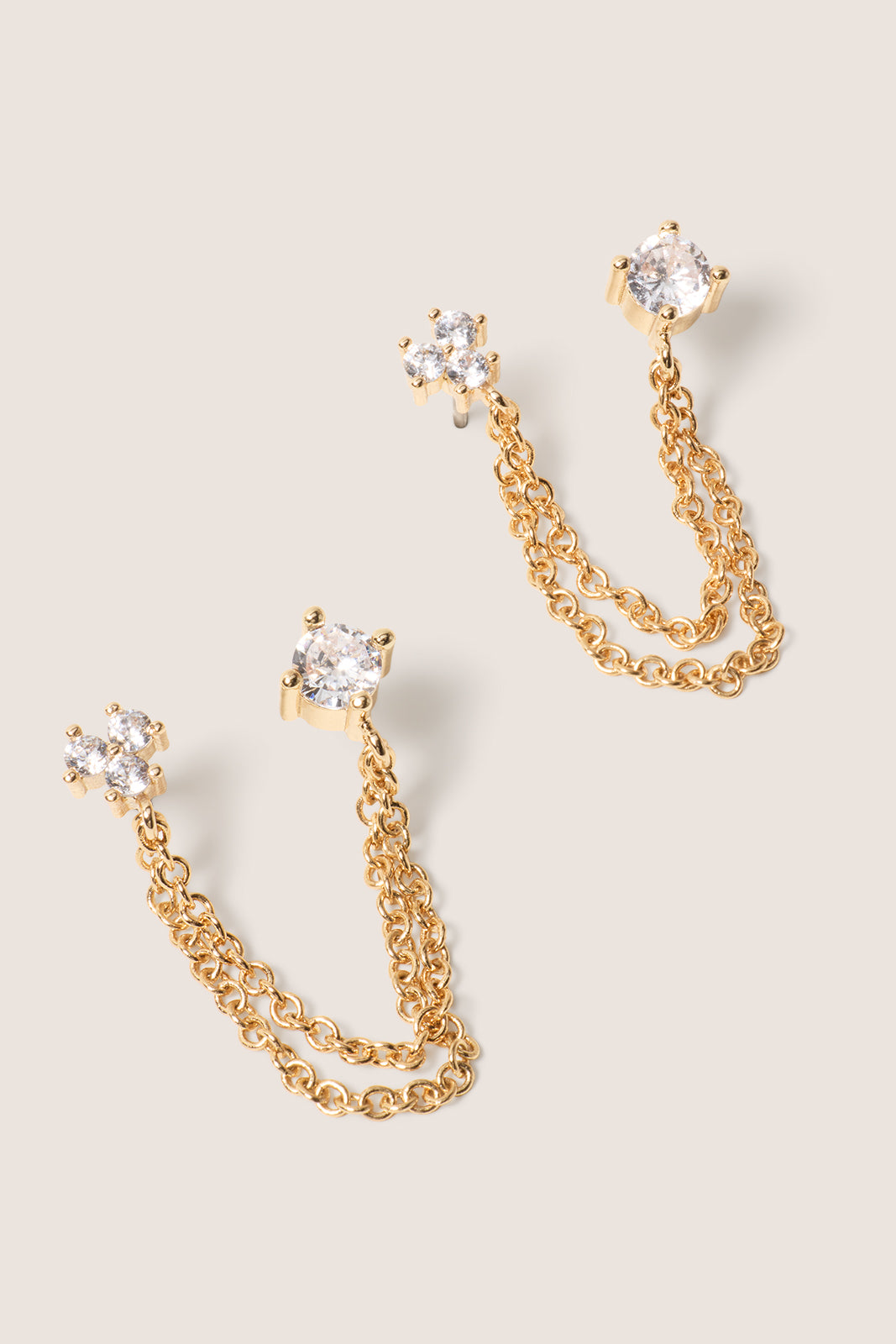 Keely Double Chain Earring