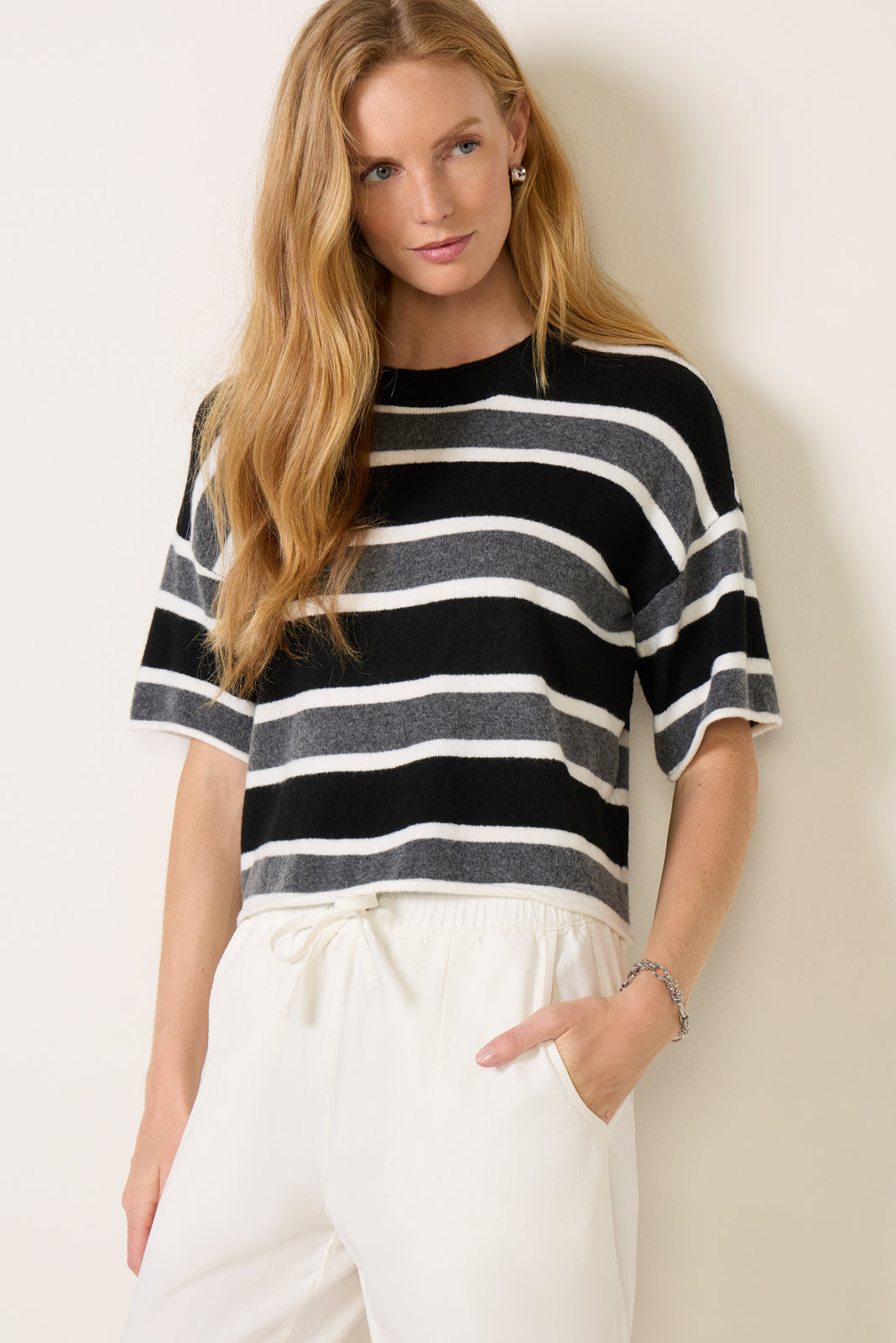 Lily Drop Shoulder Sweater Tee