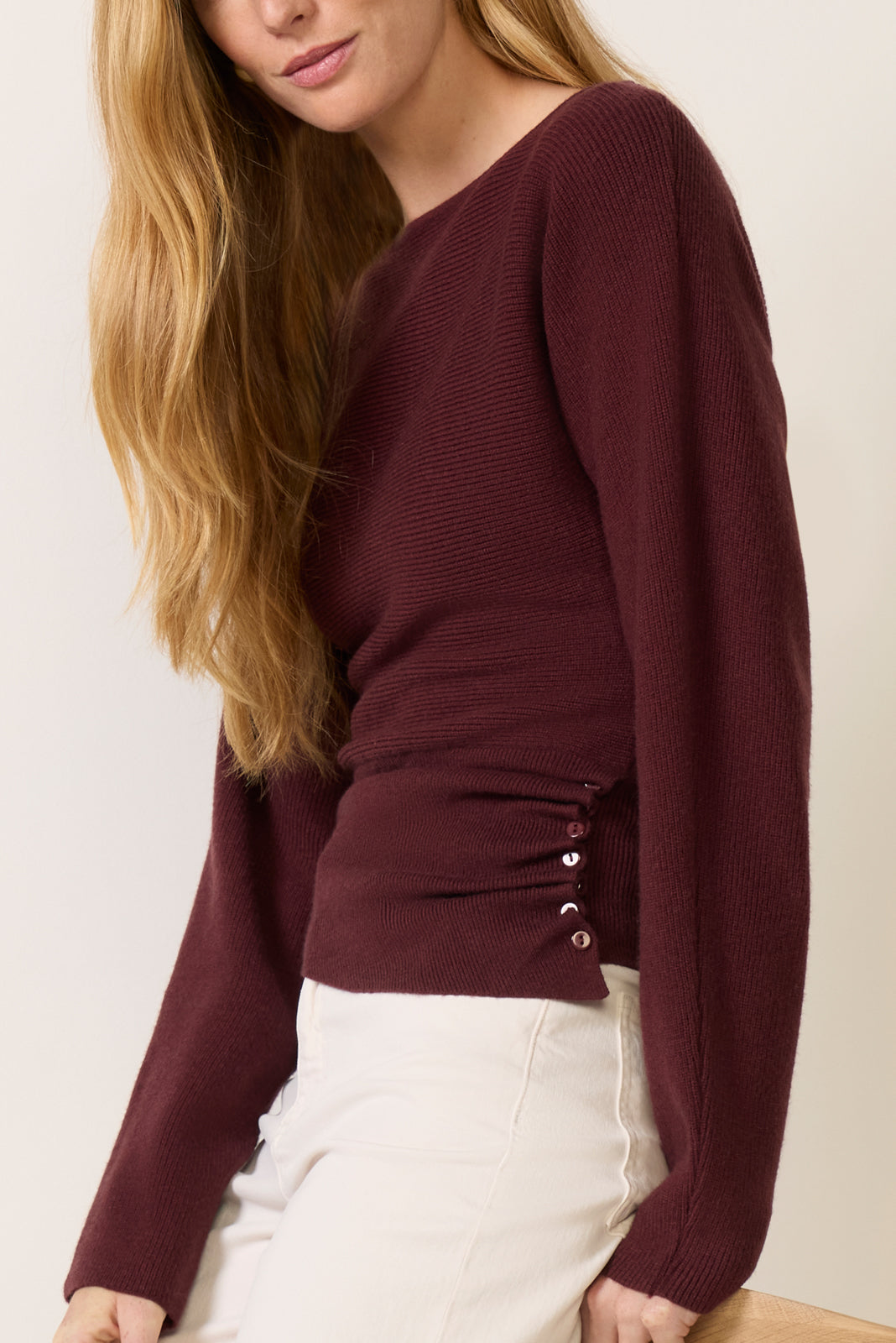 Miller Side-Cinch Sweater