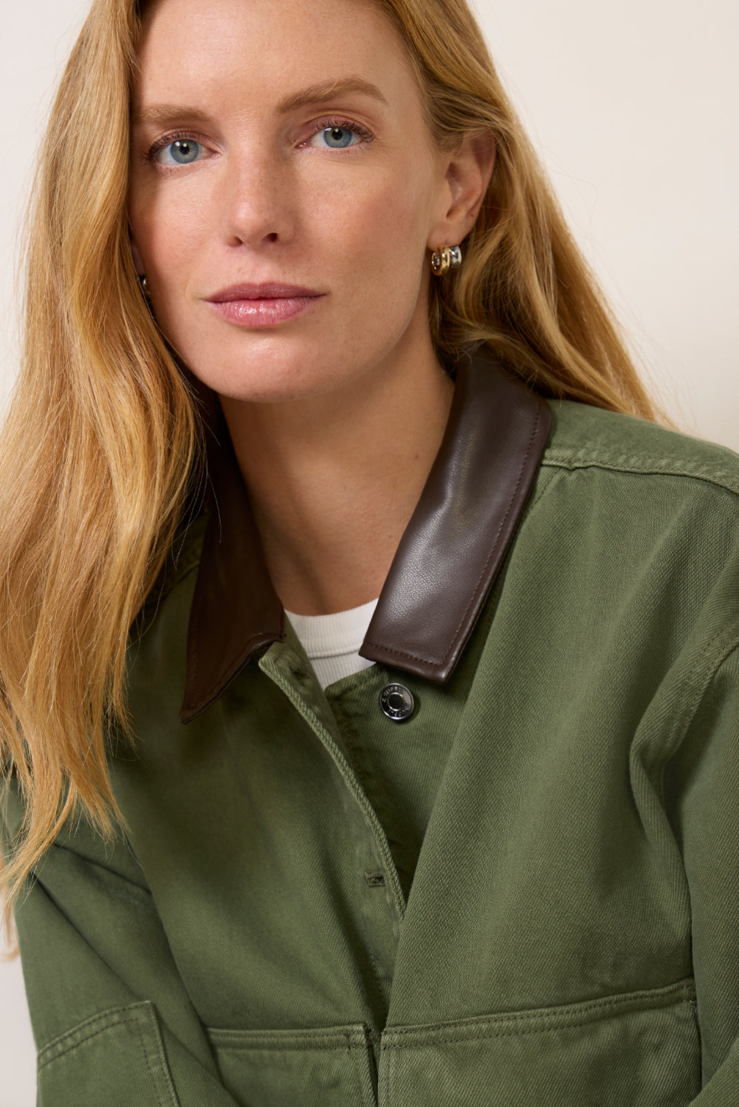 Rey Cropped Chore Jacket