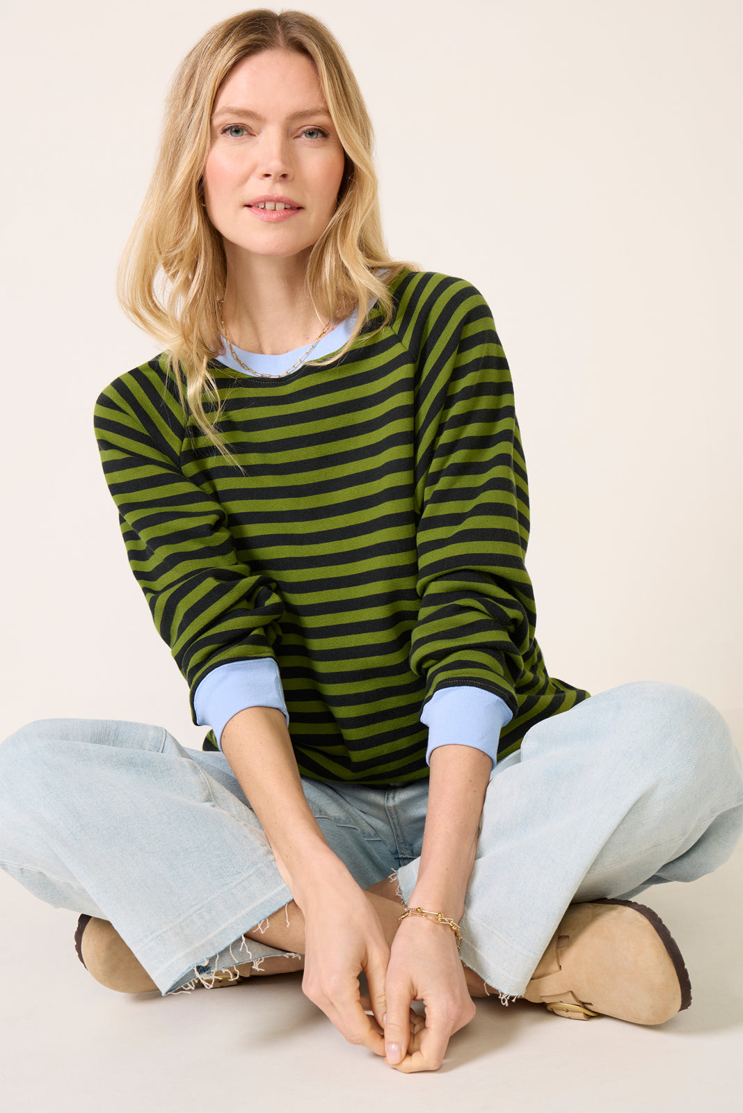 Stripe Vintage Sweatshirt