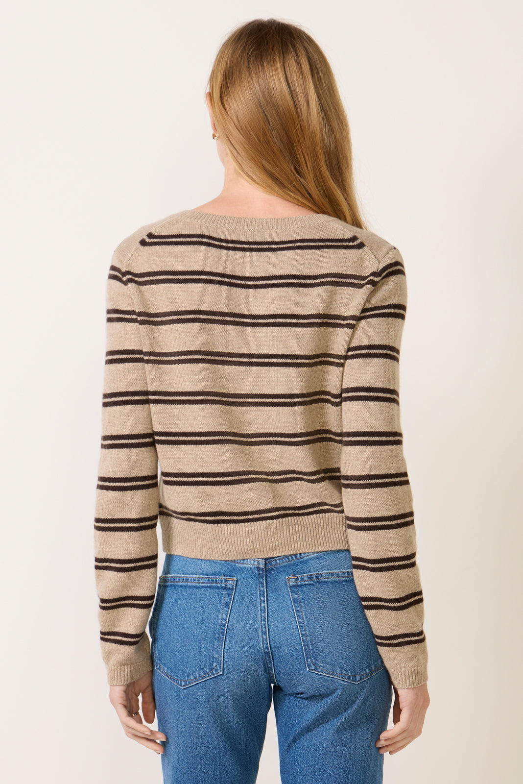 Clara Cashmere Crew Cardigan