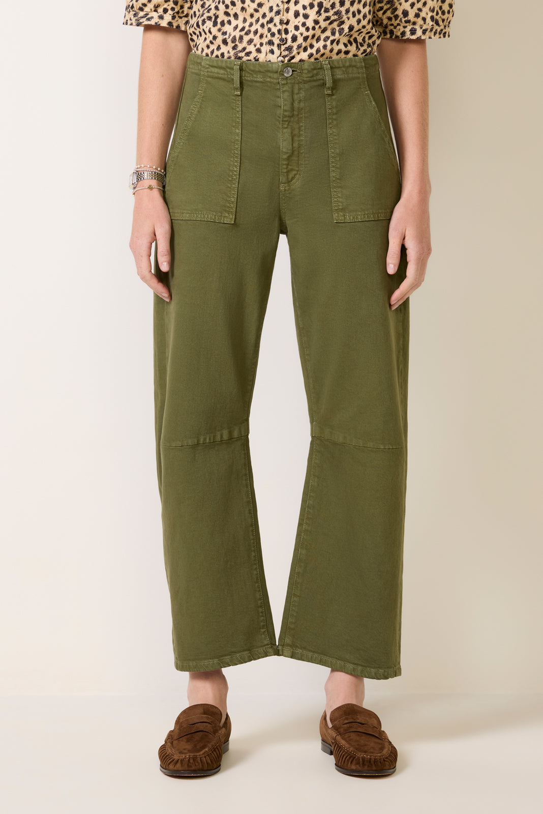 Utility Soft Barrel Jean