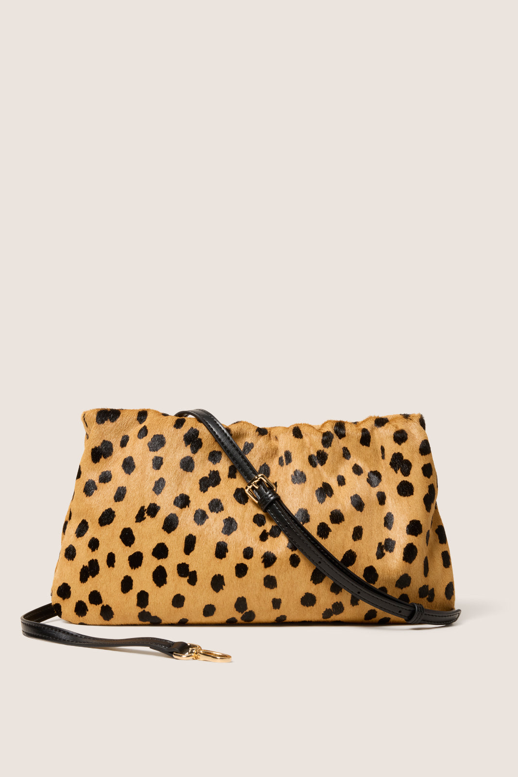 Tate Leopard Clutch