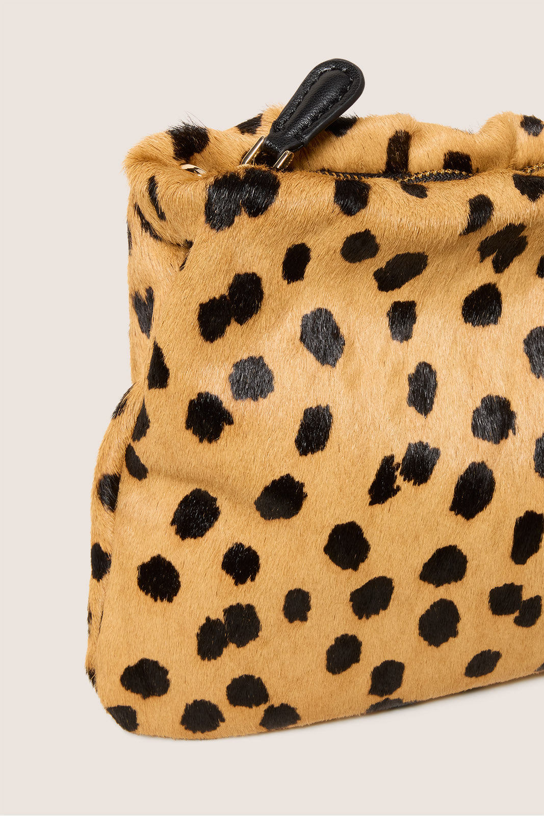 Tate Leopard Clutch