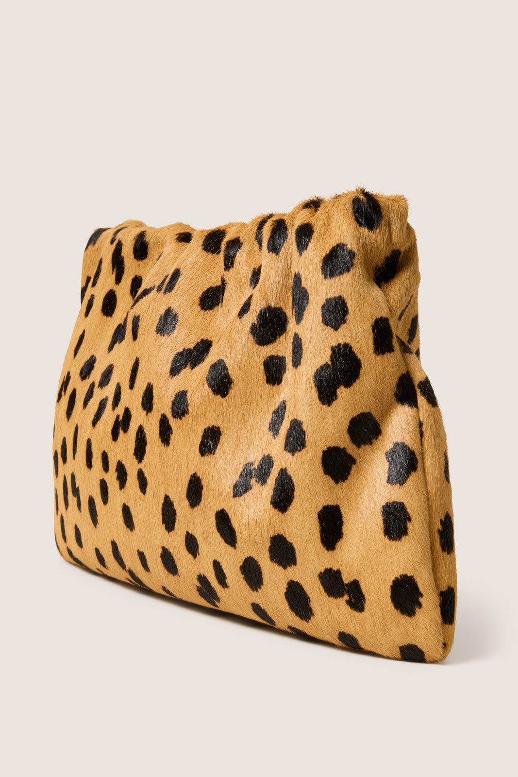 Tate Leopard Clutch