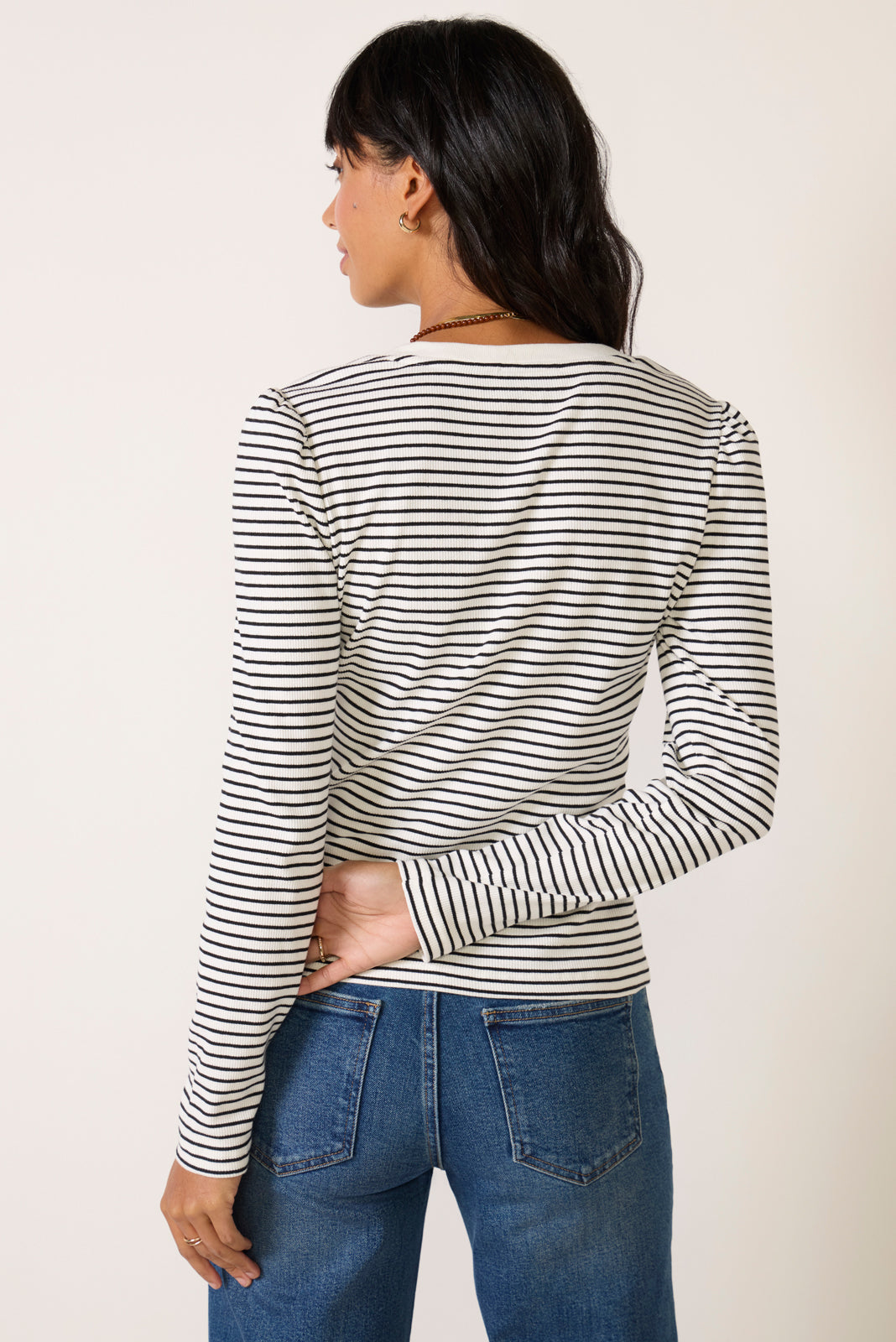 Kaya Puff Sleeve Henley