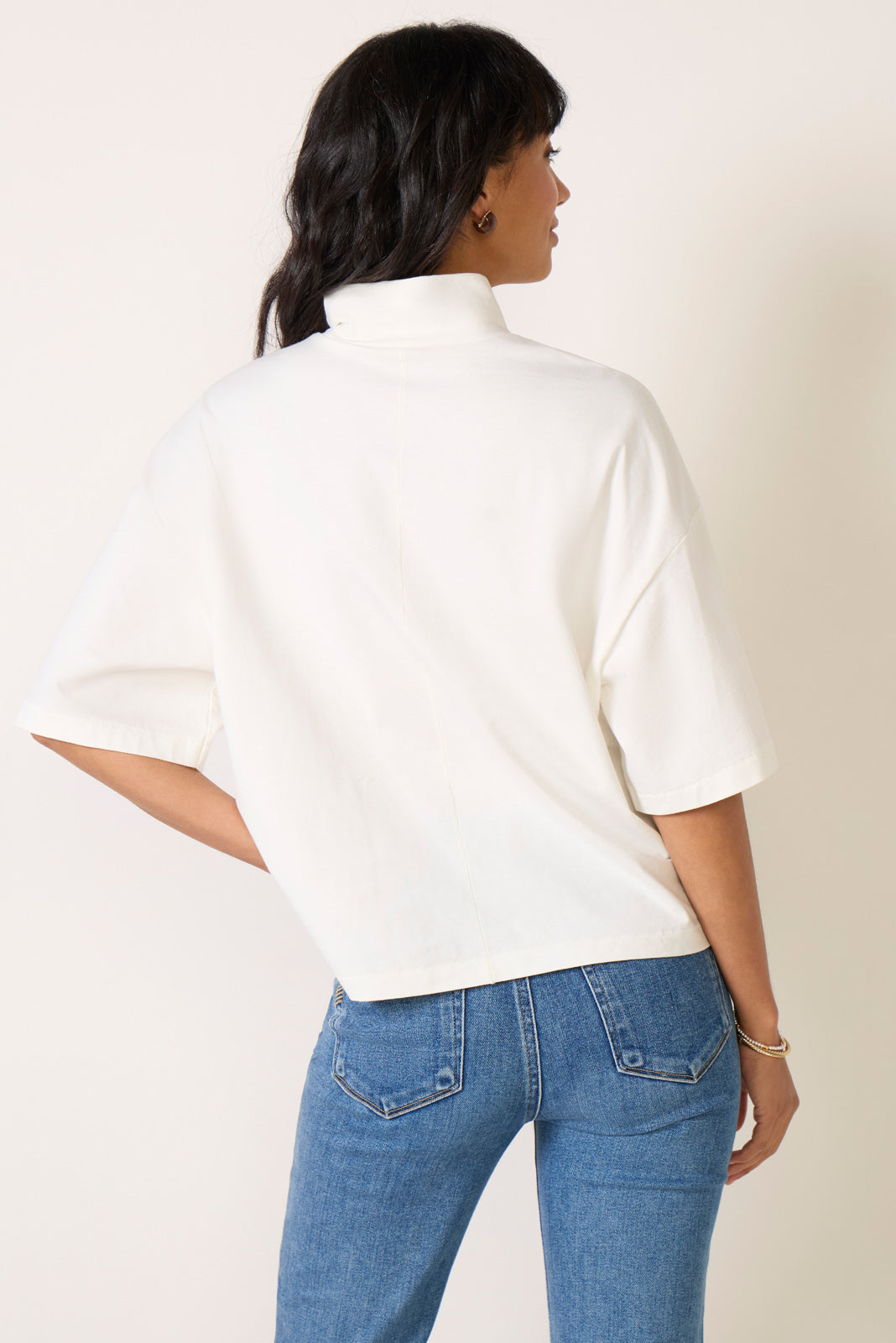 Josie Relaxed Mockneck Tee