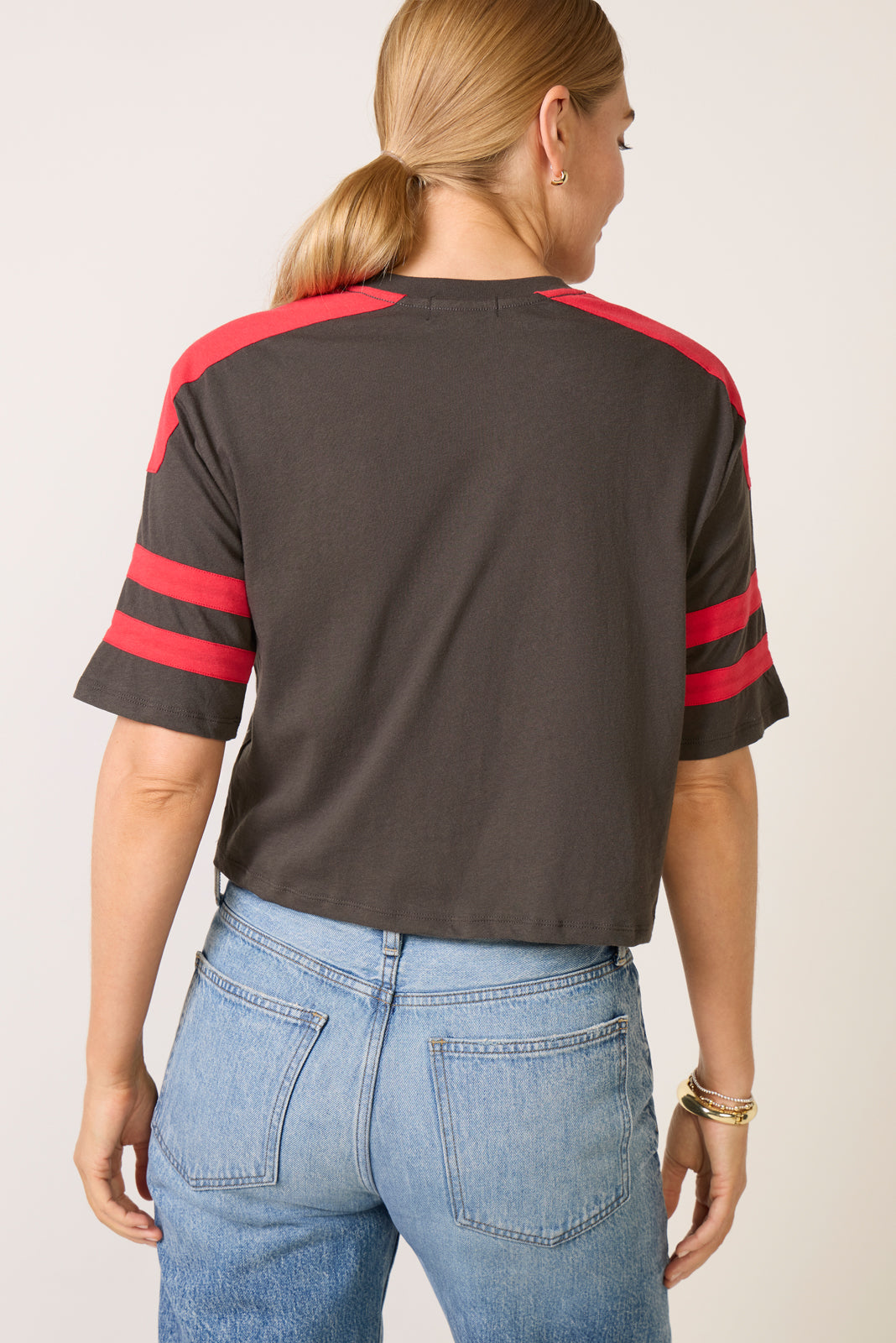 Chiefs Bling Crop Tee