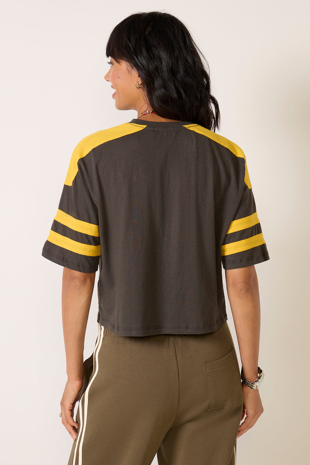 Packers Bling Crop Tee