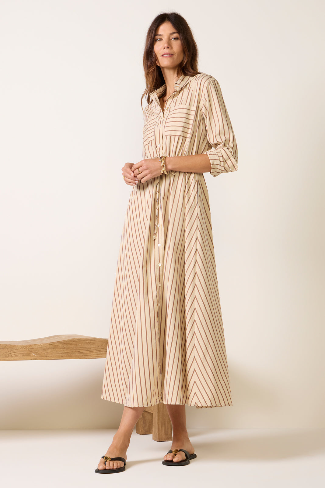 Coastal Poplin Catalina Dress