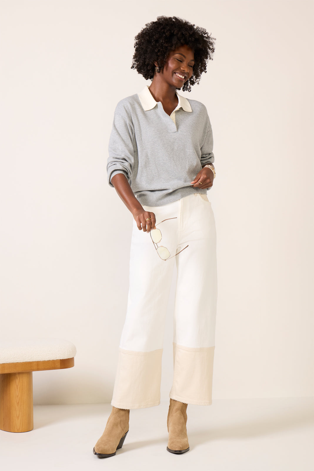 Angelina Polo Sweater