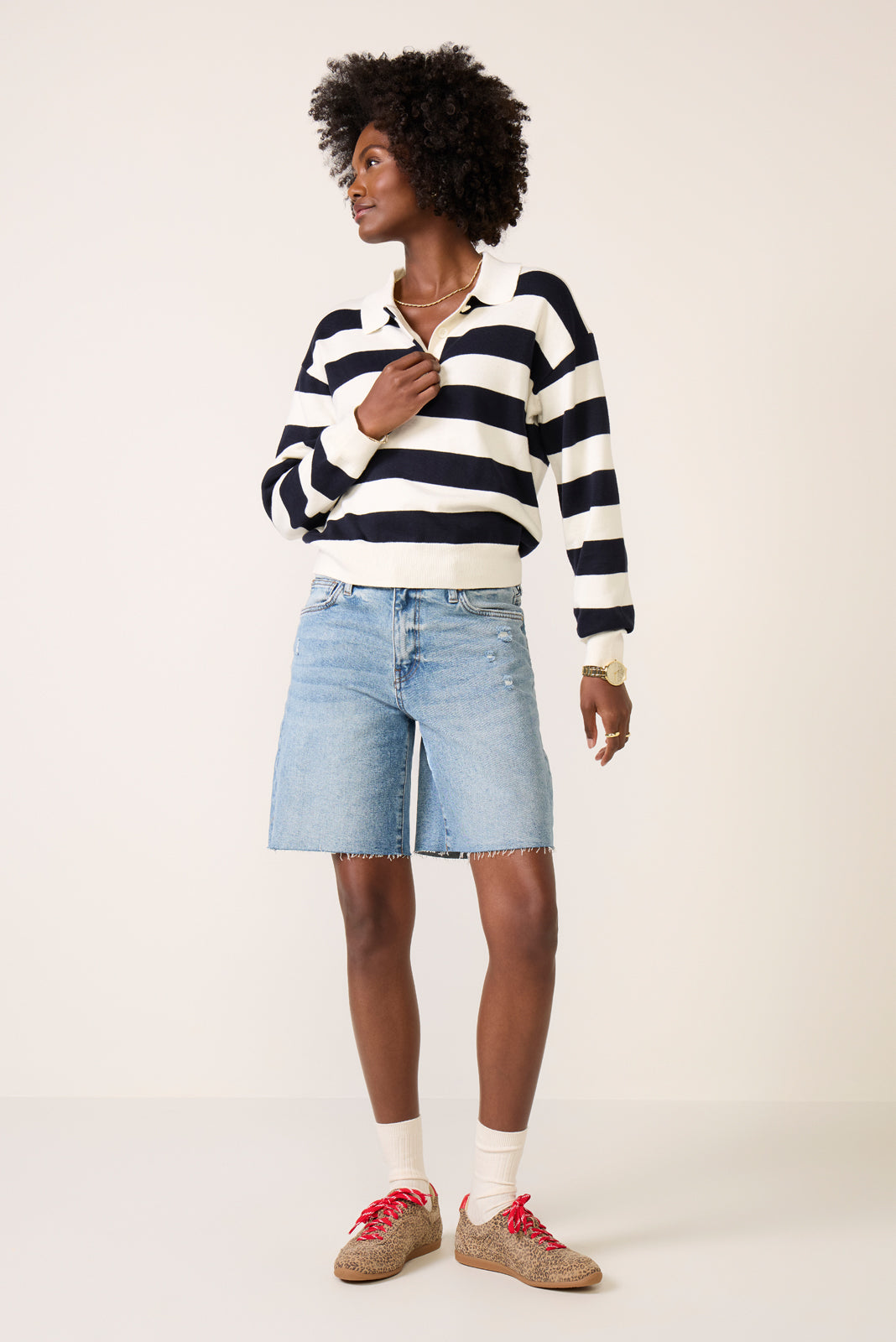 Angelina Polo Sweater