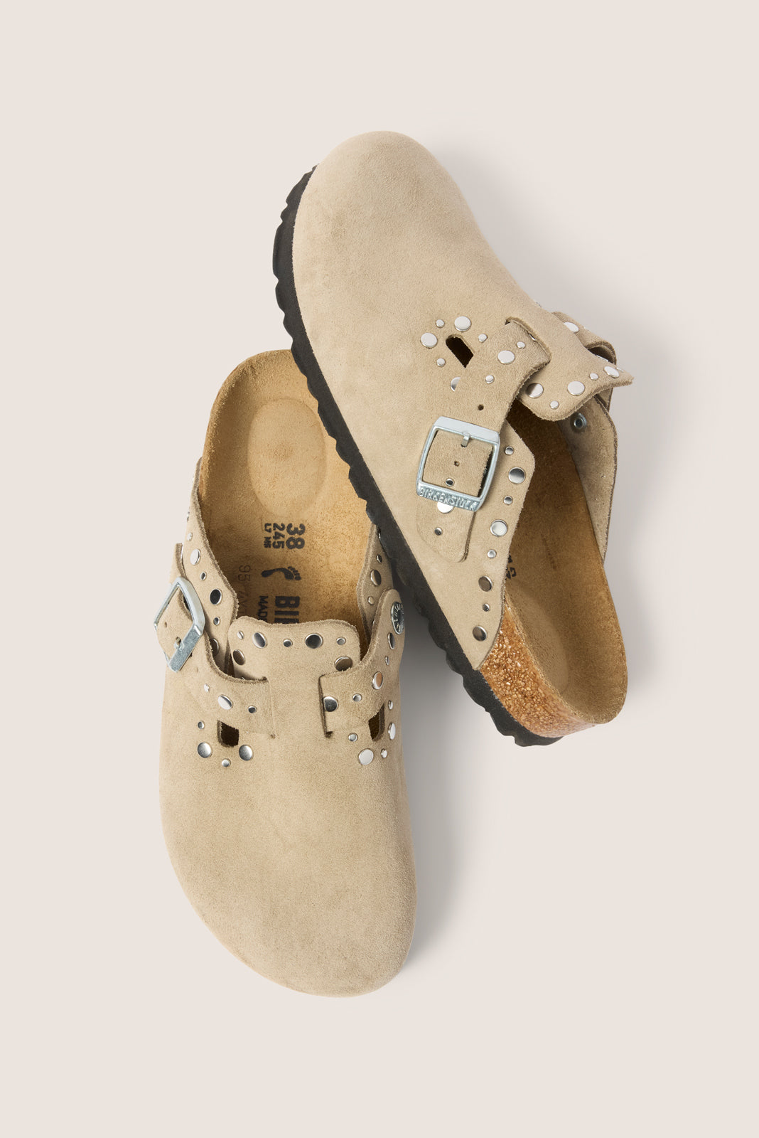 birkenstock boston taupe 41 Birkenstock Boston Soft Footbed Taupe
