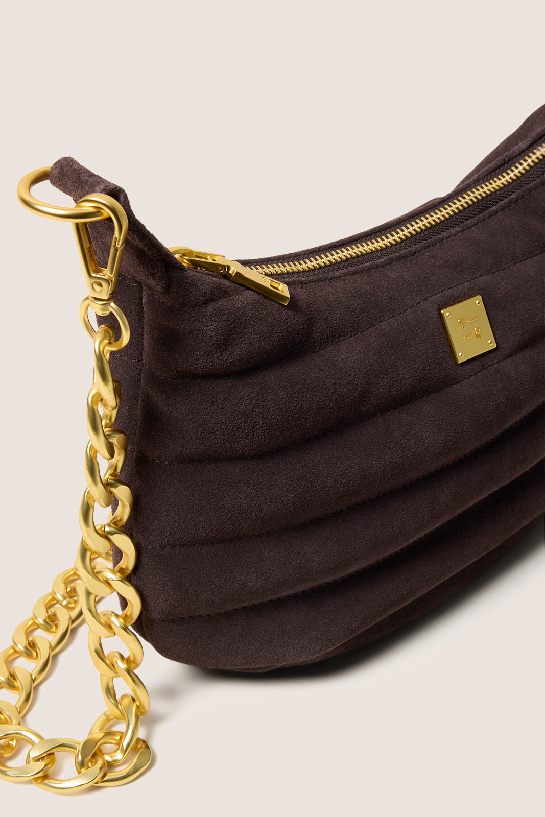 Moon Goddess Suede Handbag