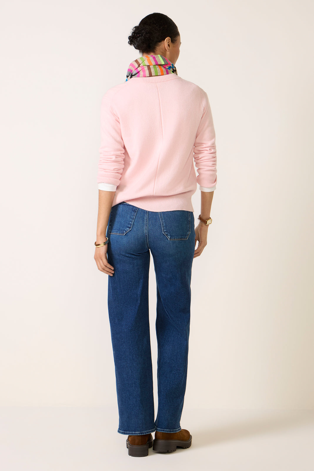 Anessa 31` W/ Welt Utility Pocket Wide Leg Jean