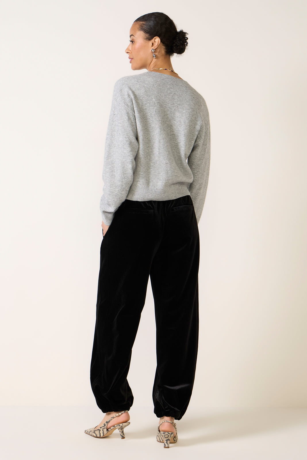 Velvet Balloon Pant