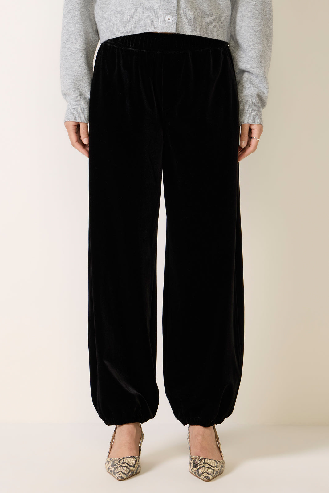 Velvet Balloon Pant
