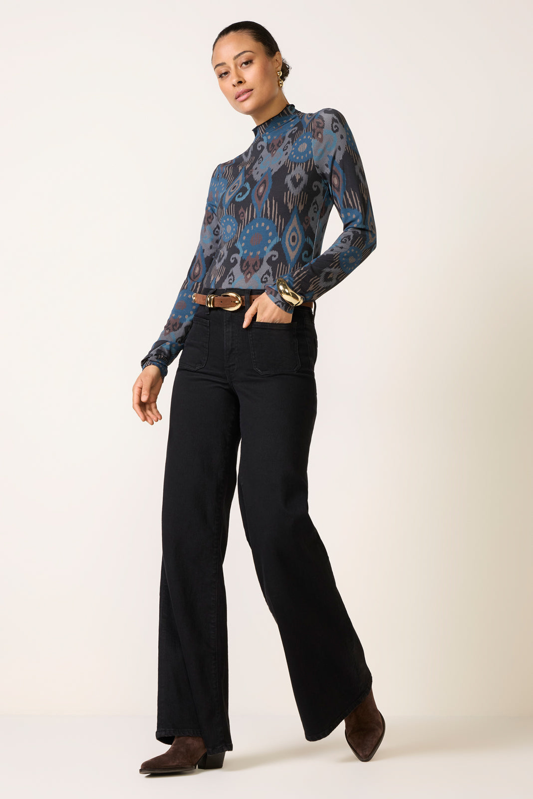 Good Waist Palazzo Jeans
