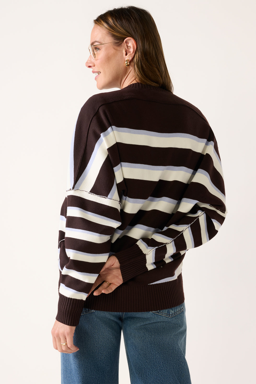 Stripe Muse Pullover