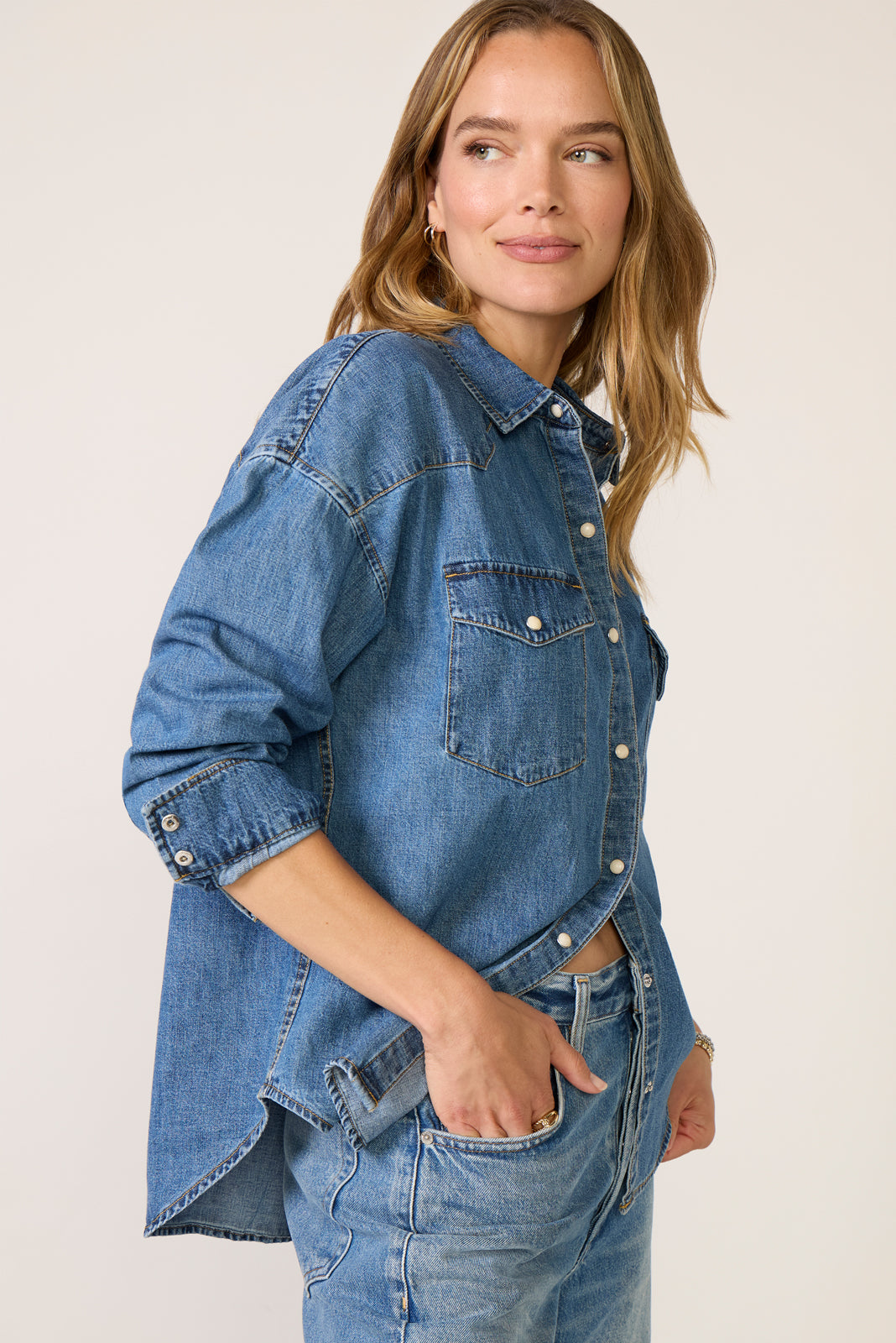 Santa Fe Shirt in Denim