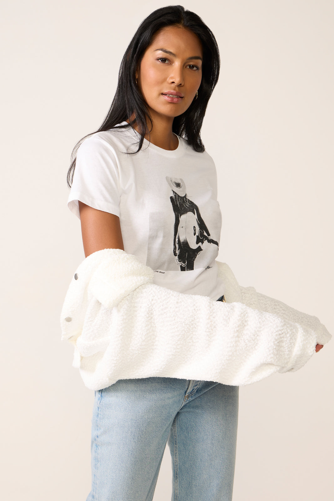 I`m With The Band Mushie Tee