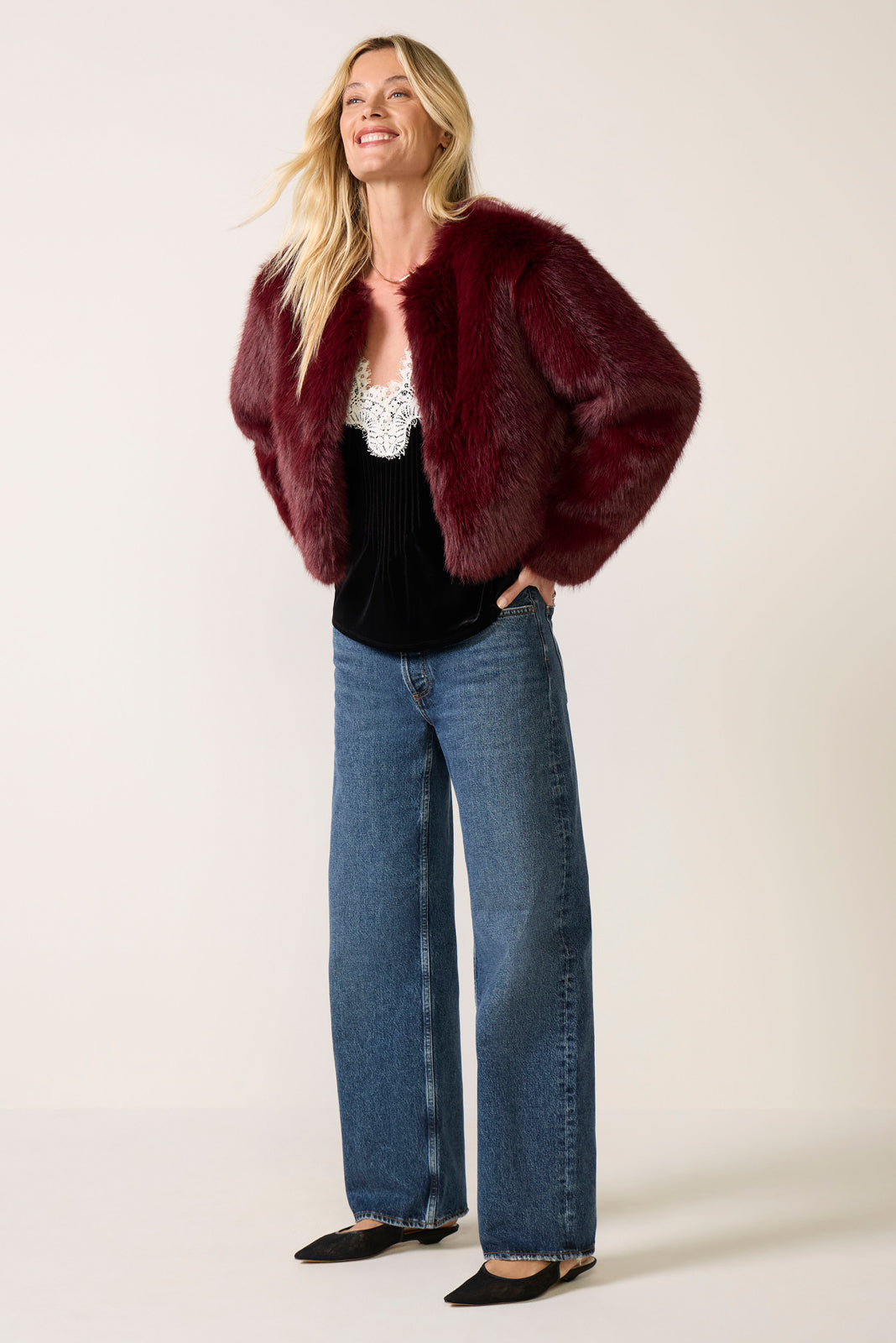 Wine Tasting Fur Jacket