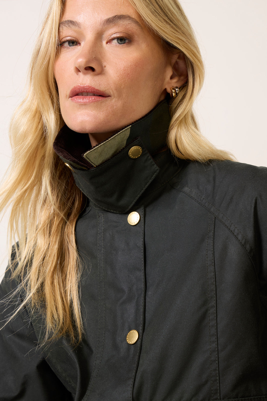 Cropped Beadnell Wax Jacket