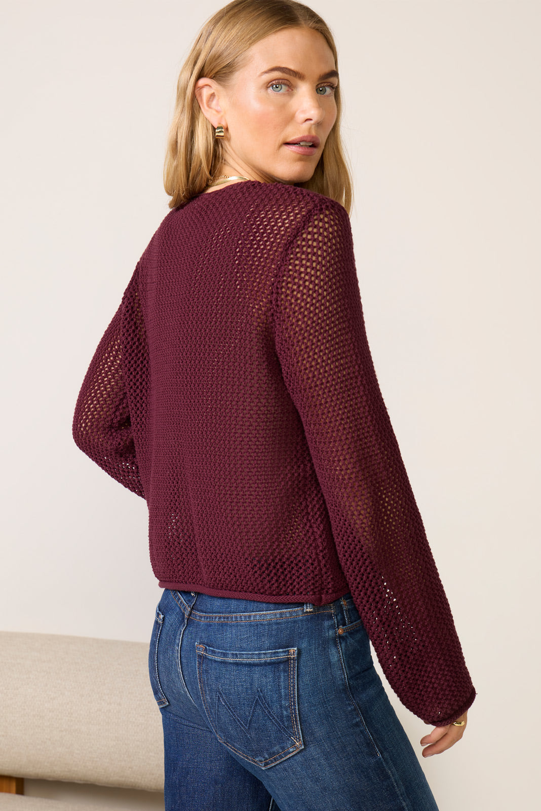 Emery Open Stitch Cardigan