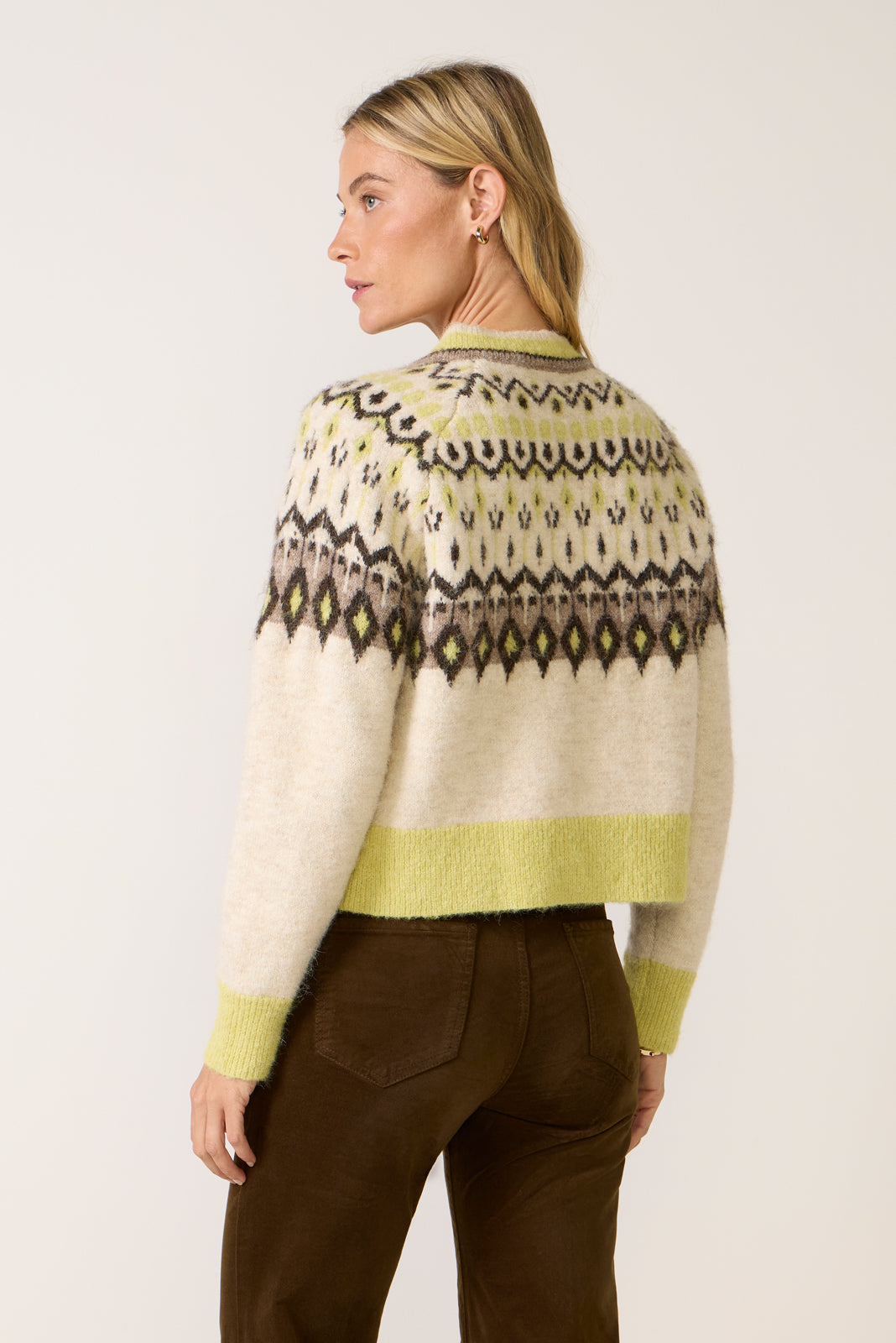 Quinn Fair Isle Cardigan