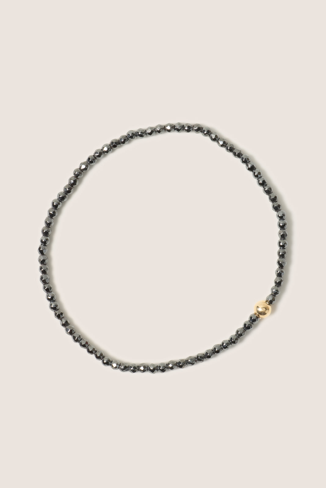 Classic Hematite 2mm Bracelet