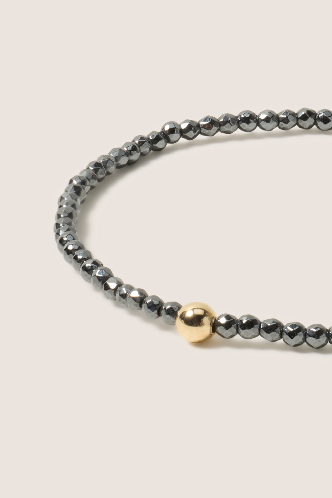 Classic Hematite 2mm Bracelet