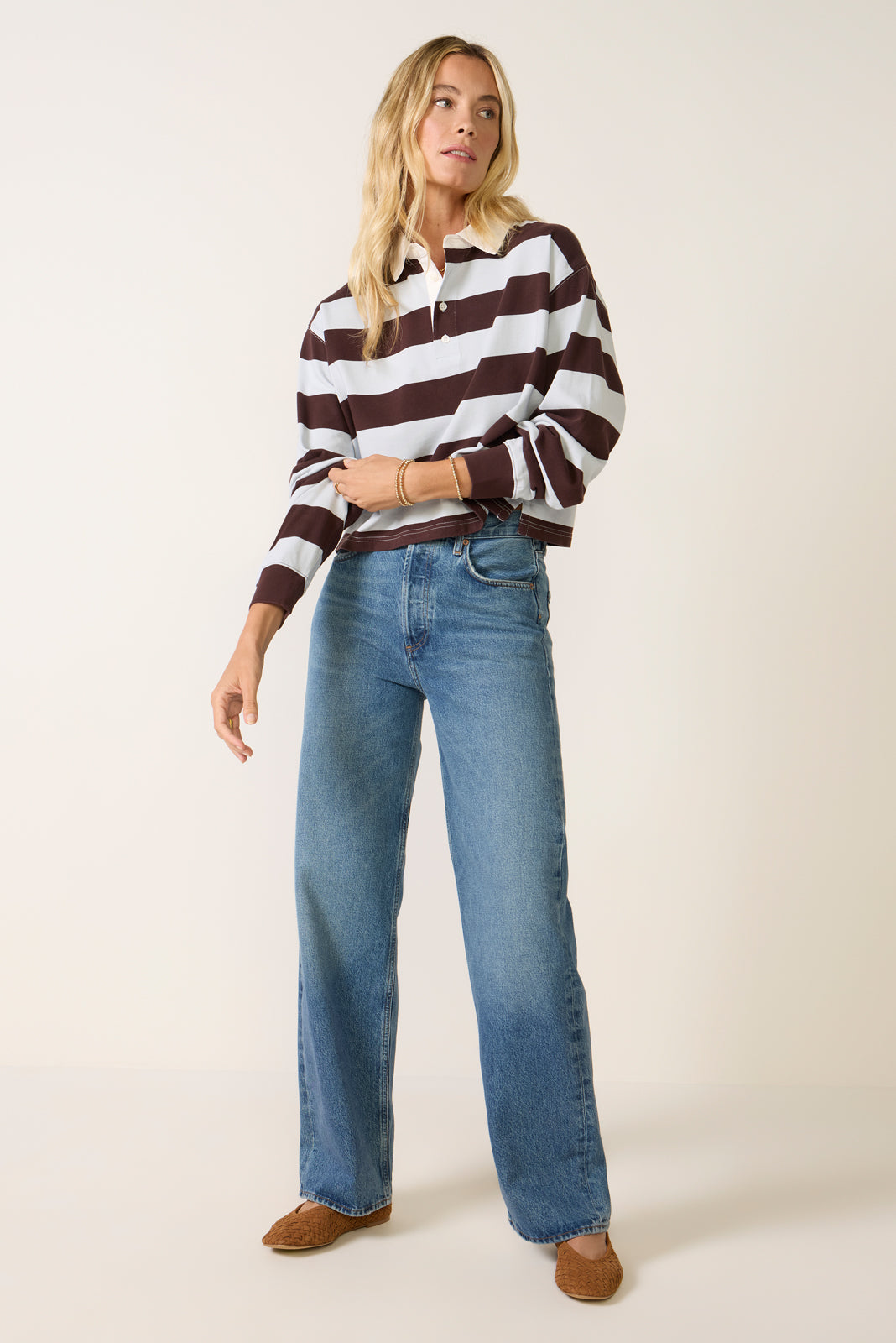 The Cropped Rugby Polo