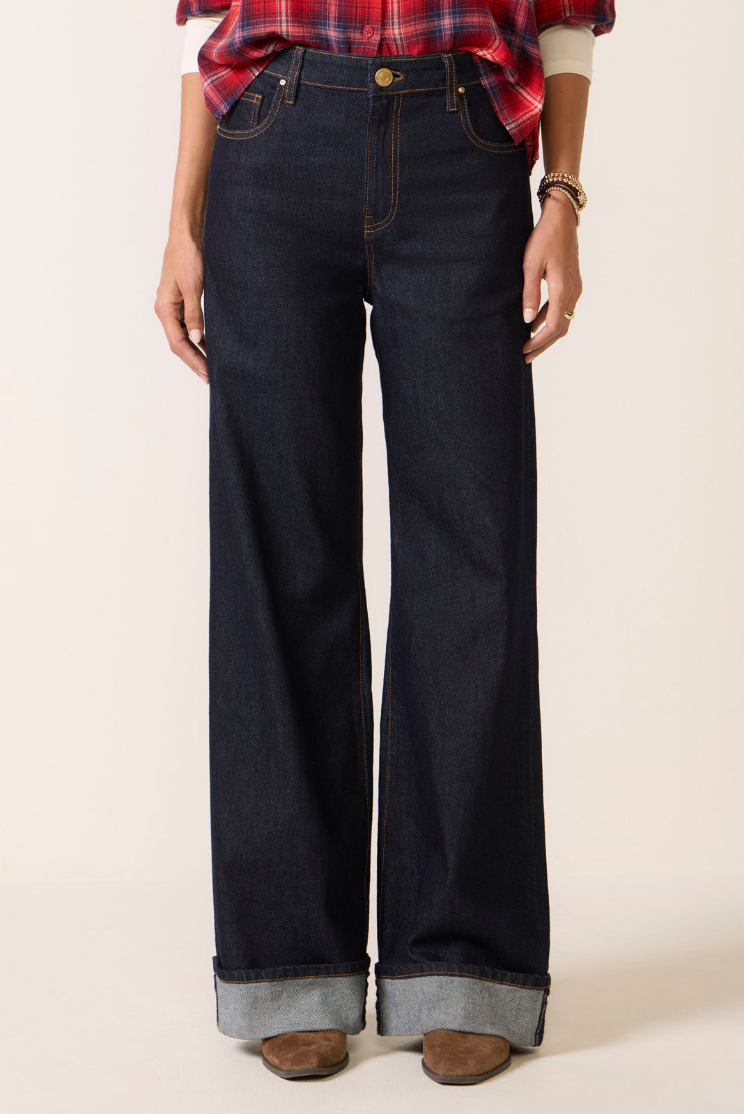 Josie Super High Rise Column Straight Leg